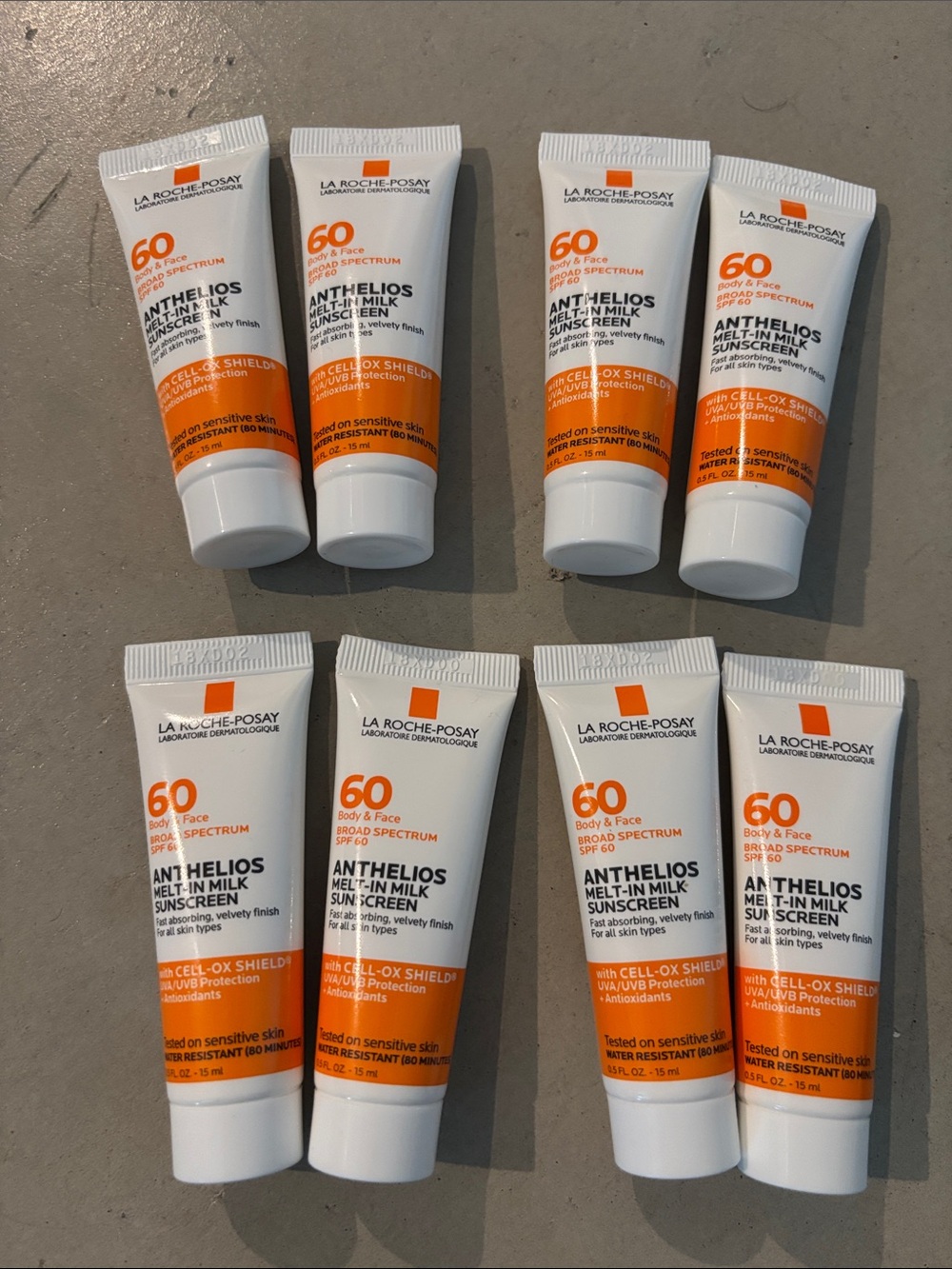 CCO! 8 New La Roche Posay Anthelios Melt In Milk Sunscreens SPF60 Body & Face